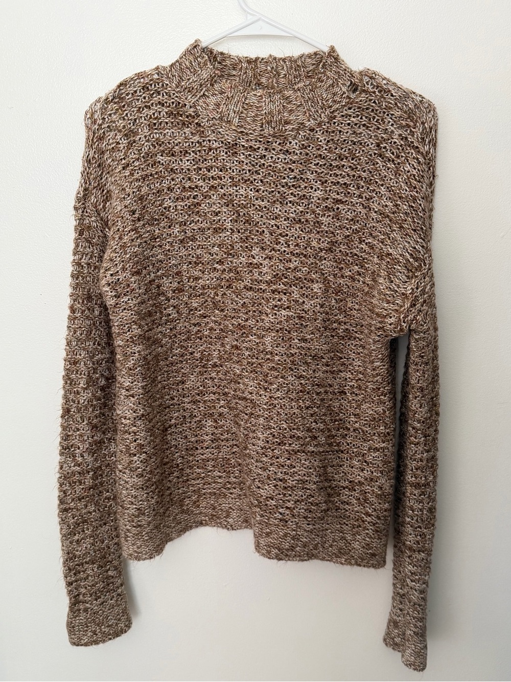 St. John's Bay Marled Brown Turtleneck Sweater